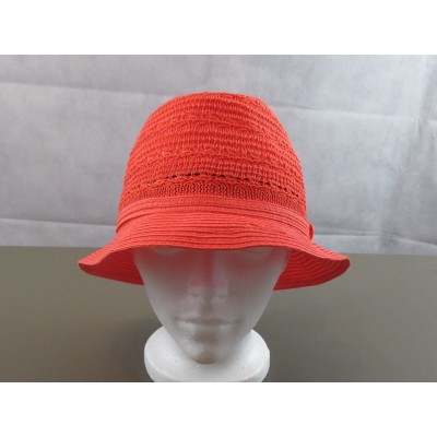 Collection XIIX Color Expansion Fedora Hat  Coral  One SIze 888472361122 eb-56316787